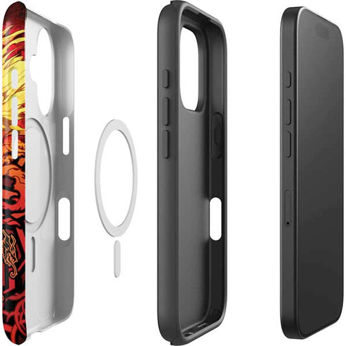 Fire Dragon by Ruth Thompson iPhone 16 Plus Magsafe Impact Case